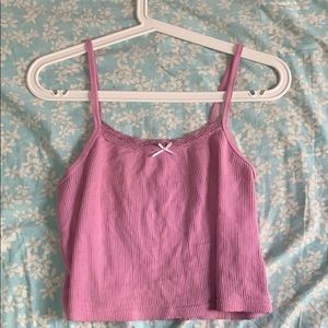 Brandy Melville Belle Bow tank top